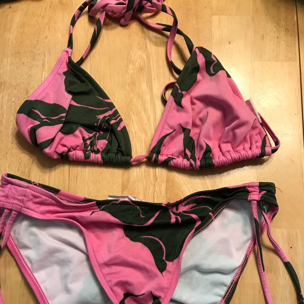 Pink bikini